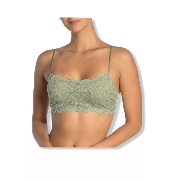 Free People Other - Free People Reese Lace Bralette Sage Bud large